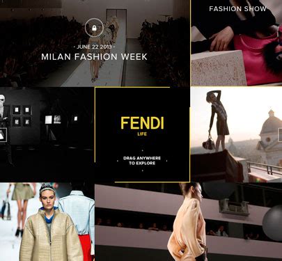 Fendi social media